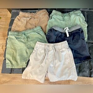 Bundle of 5 Cat and Jack pull on shorts